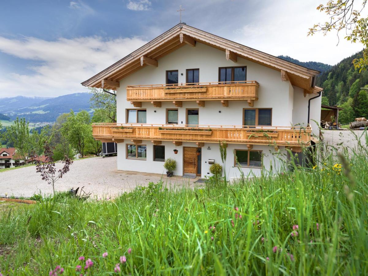 Ferienwohnung Obersteintal Söll Exteriör bild