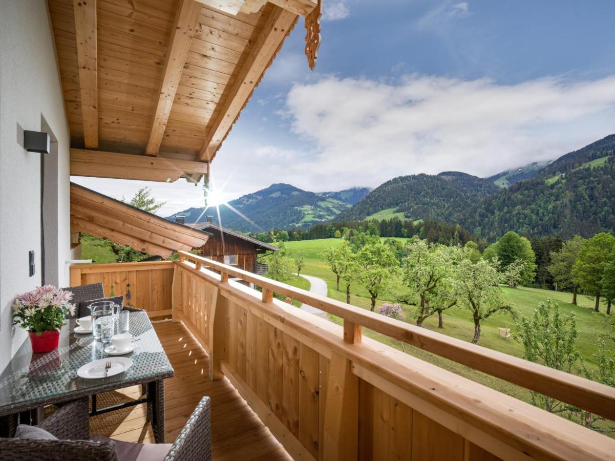 Ferienwohnung Obersteintal Söll Exteriör bild